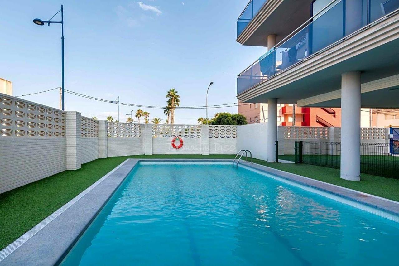 Atico Aqua Peniscola, 1ª Linea De Playa, Parking Y Piscina Lägenhet Exteriör bild