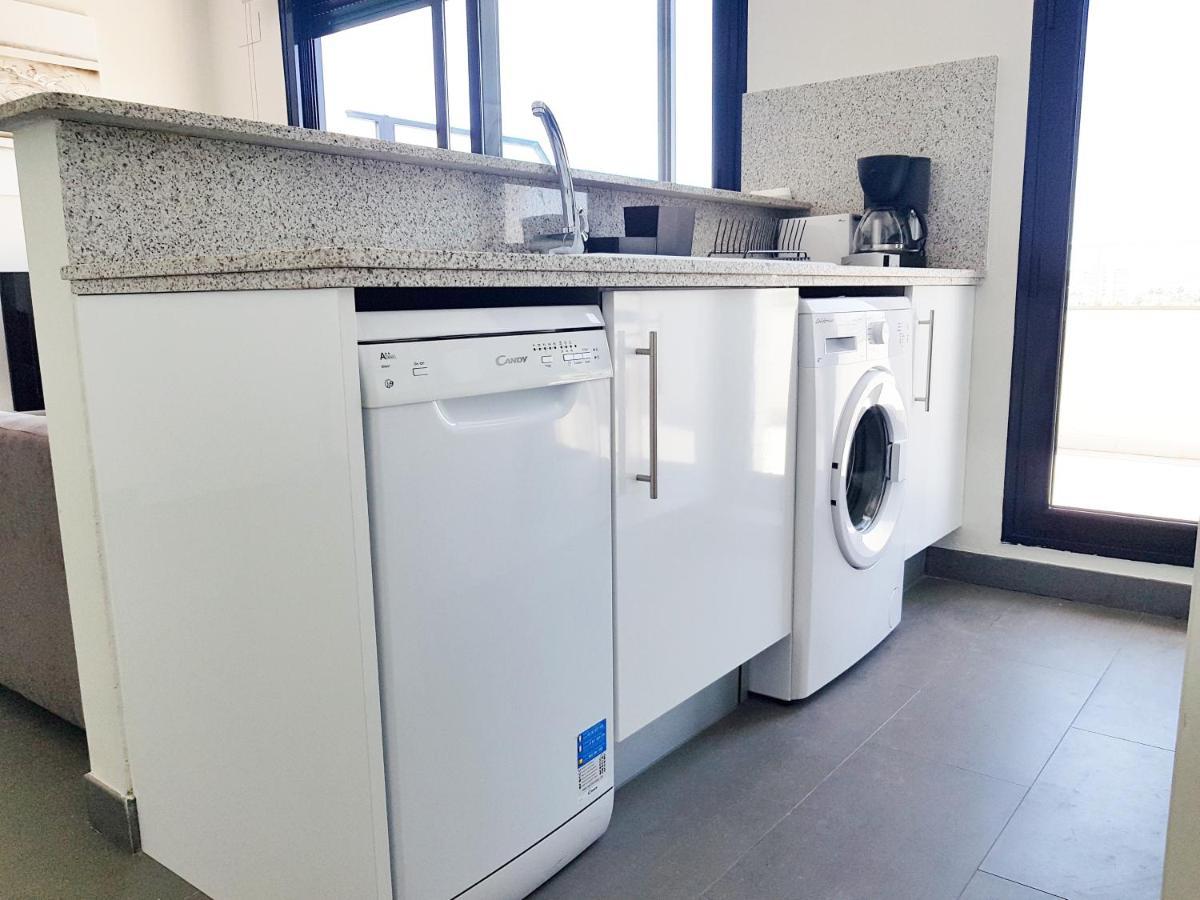 Atico Aqua Peniscola, 1ª Linea De Playa, Parking Y Piscina Lägenhet Exteriör bild