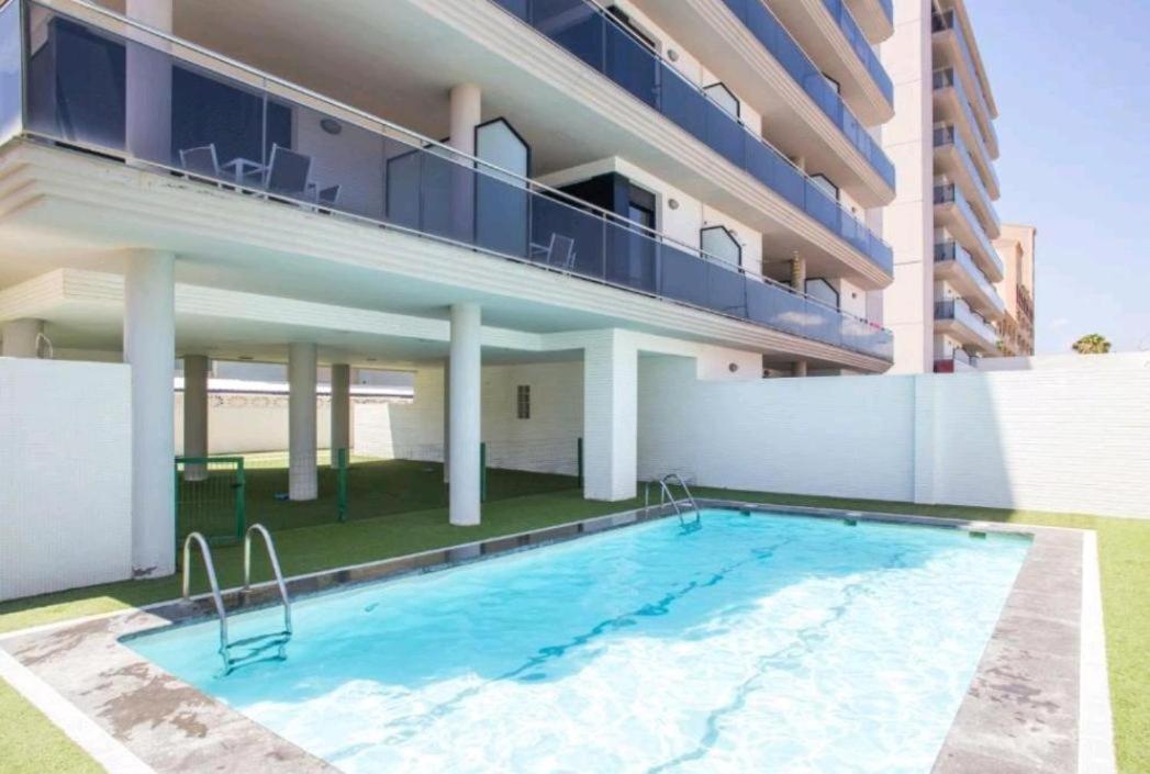 Atico Aqua Peniscola, 1ª Linea De Playa, Parking Y Piscina Lägenhet Exteriör bild
